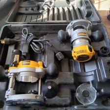 DEWALT Router Kit 2 1/4 HP Plunge Fixed Base Variable Speed DW618 DW6182 w/Case
