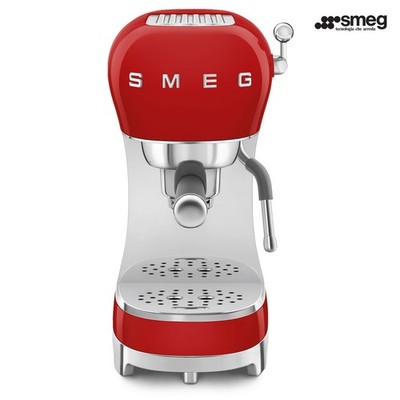 SMEG ECF02RDEU Espressomaschine Rot - Gebrauchsspuren