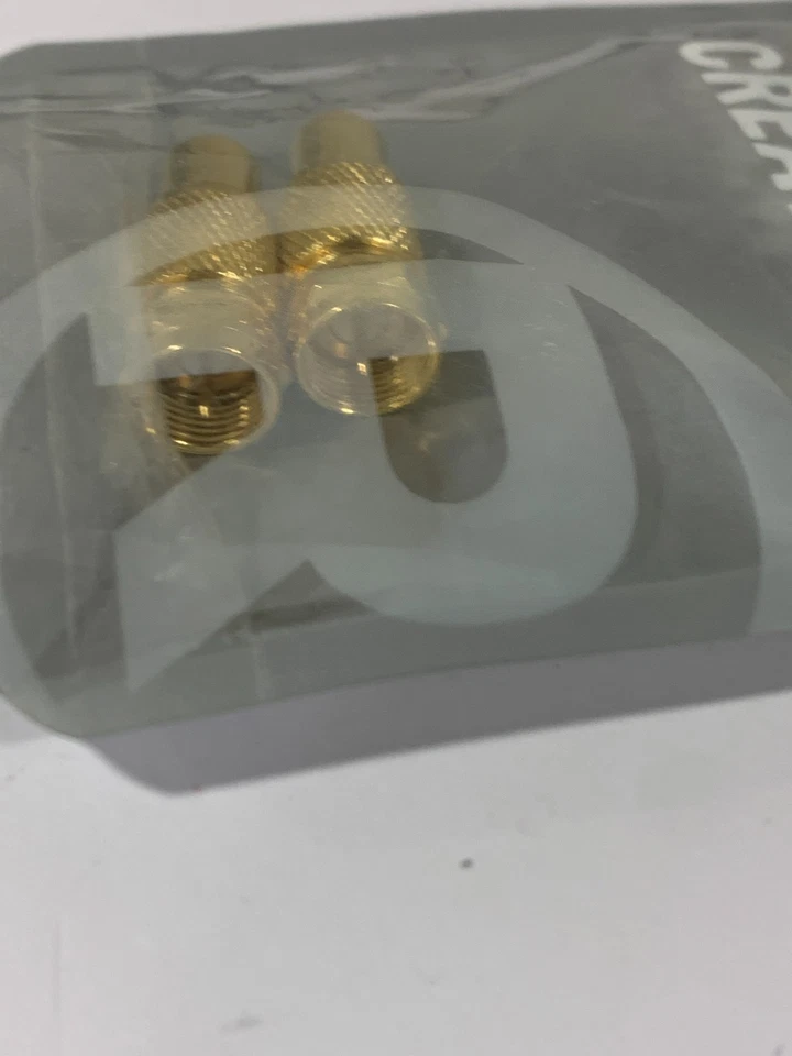 RadioShack 2 Pack Audio Coupler F-Connector male to RCA (phono) female. 278-0475 - Image 4 of 4