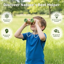 Kinderfernglas, Spielzeug Dschungelfernglas, Kompaktes Kleines Teleskop,