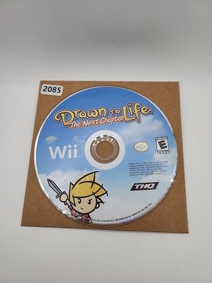 Drawn to Life: The Next Chapter (Nintendo Wii, 2009) NO TRACKING DISC ONLY 