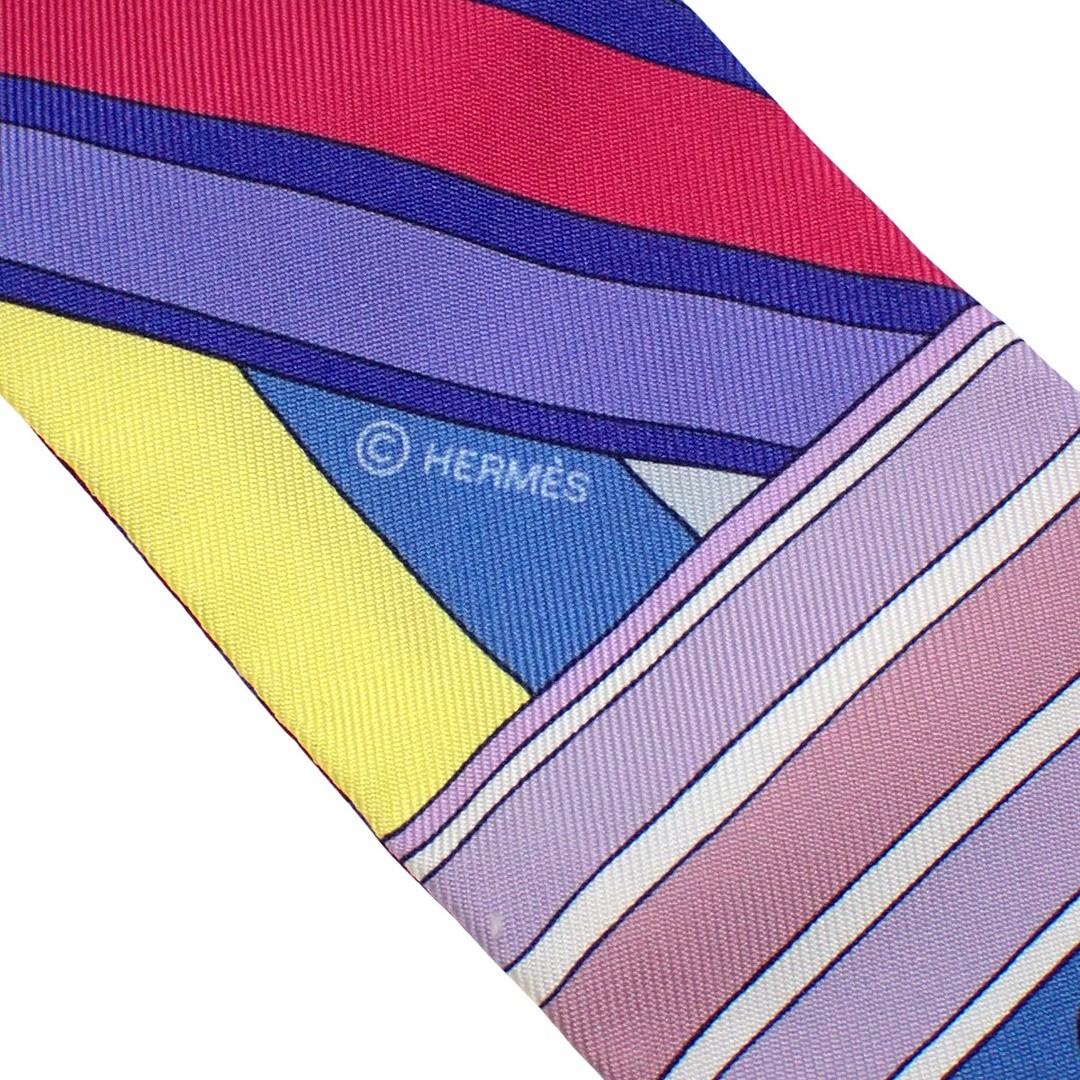 HERMES  SANGLES EN ZIGZAG Zigzag Sangles Twilly P… - image 6