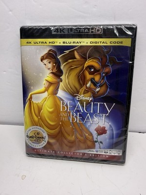 Beauty and the Beast The Walt Disney Signature Collection New 4K UHD Blu-ray