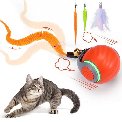 Interactive Cat Toy Ball - Automatic Interactive Cat Toys for Indoor Cats with 3