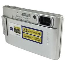 Sony Cyber-shot DSC-T200 8.1MP Digital Camera - Silver for sale