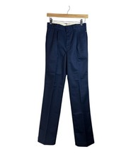 Dickies VINTAGE 90's Blue Pants Size 16 Regular Made In USA NWT