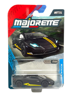 Majorette Showroom Lamborghini Huracan Avio Schwarz 1:64 Die Cast Metal Model