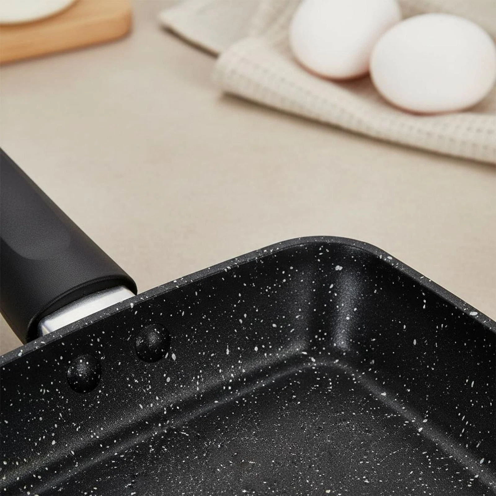Tamagoyaki Pan Easy to Clean Cookware Long-Lasting