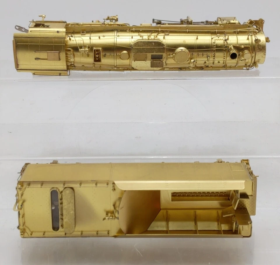 Precision Scale Company 15512 HO Brass B&M T1B 2-8-4 Baker Valve Gear EX/Box - Image 4 of 4