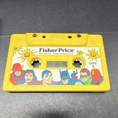Fisher-Price The Lunar Invaders Cassette 1981 Yellow