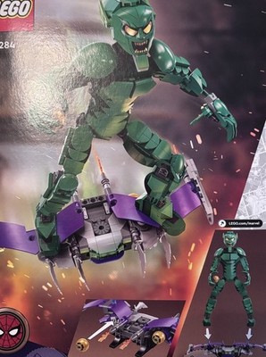 LEGO Marvel 76284 Green Goblin Baufigur Bausatz, Mehrfarbig