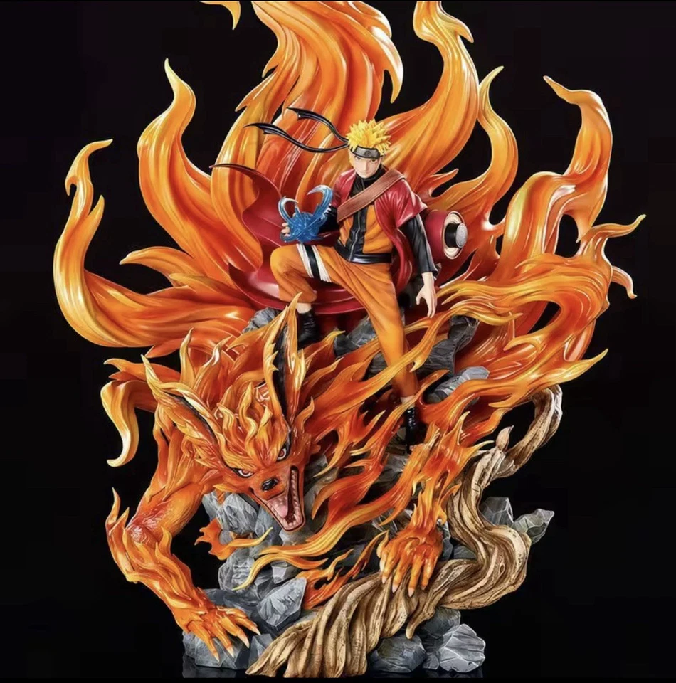 43 Cm Gk Naruto Kurama Chakra Modalità Shippuden. Action Figure In PVC - Immagine 4 di 4