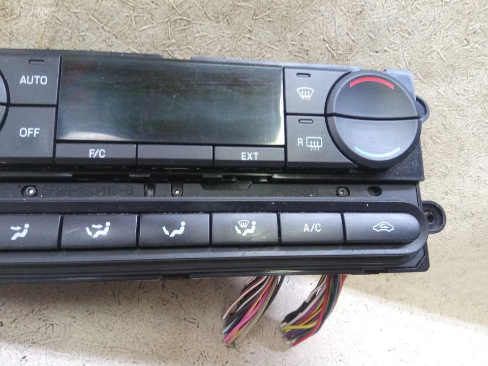 Auto Temperature Climate Control Dual Zone Fits 05-07 FORD FREESTYLE h7-202177 - Image 3 of 4
