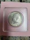 90% silver Kennedy Half Dollar 1964 50c US Coin AU/BU, Nice Luster.
