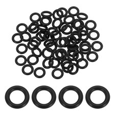 200Pcs AS-009 O-Rings, Nitrile Rubber O-Rings 7/32" ID, 11/32" OD, 1/16" Width r