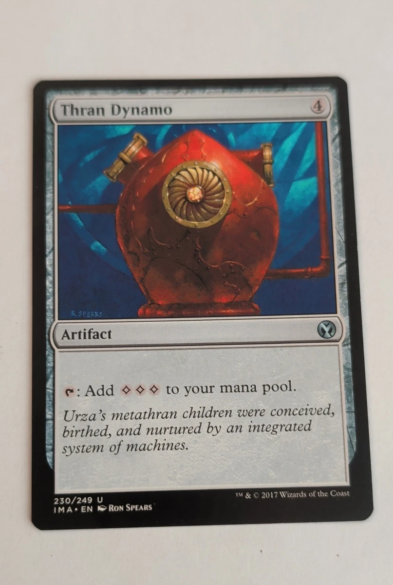 Thran Dynamo Magic: The Gathering Individual Trading Card Games