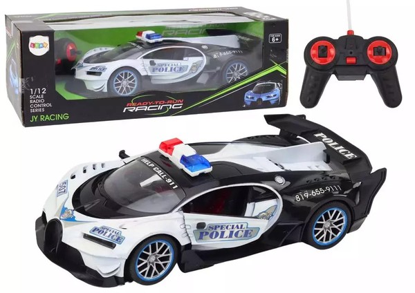 RadiowóZ Zdalnie Sterowany 1:12 BiałY Lean Toys-image