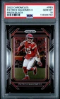 2022 Panini Chronicles Prizm Black #PB3 Patrick Mahomes Ii PSA 10