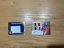 2019 Panini Prime Kappa Kakko 4 Threads Auto Hockey Card 9/49 & Numbers Threads