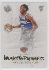 2020-21 Panini Court Kings Works in Progress Immanuel Quickley #23 xj3
