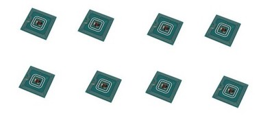 8 x Toner Chip (METERED) for  Xerox Color C60, C70, EC70 Digital Printer