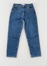Zara Women  s Straight Leg Jeans   Medium Blue   Size US 6