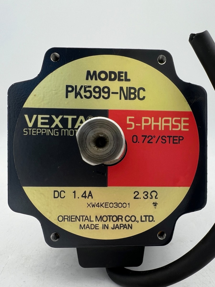 ORIENTAL MOTOR VEXTA PK599-NBC 5 Phase Stepping Motor 0.72deg. 1
