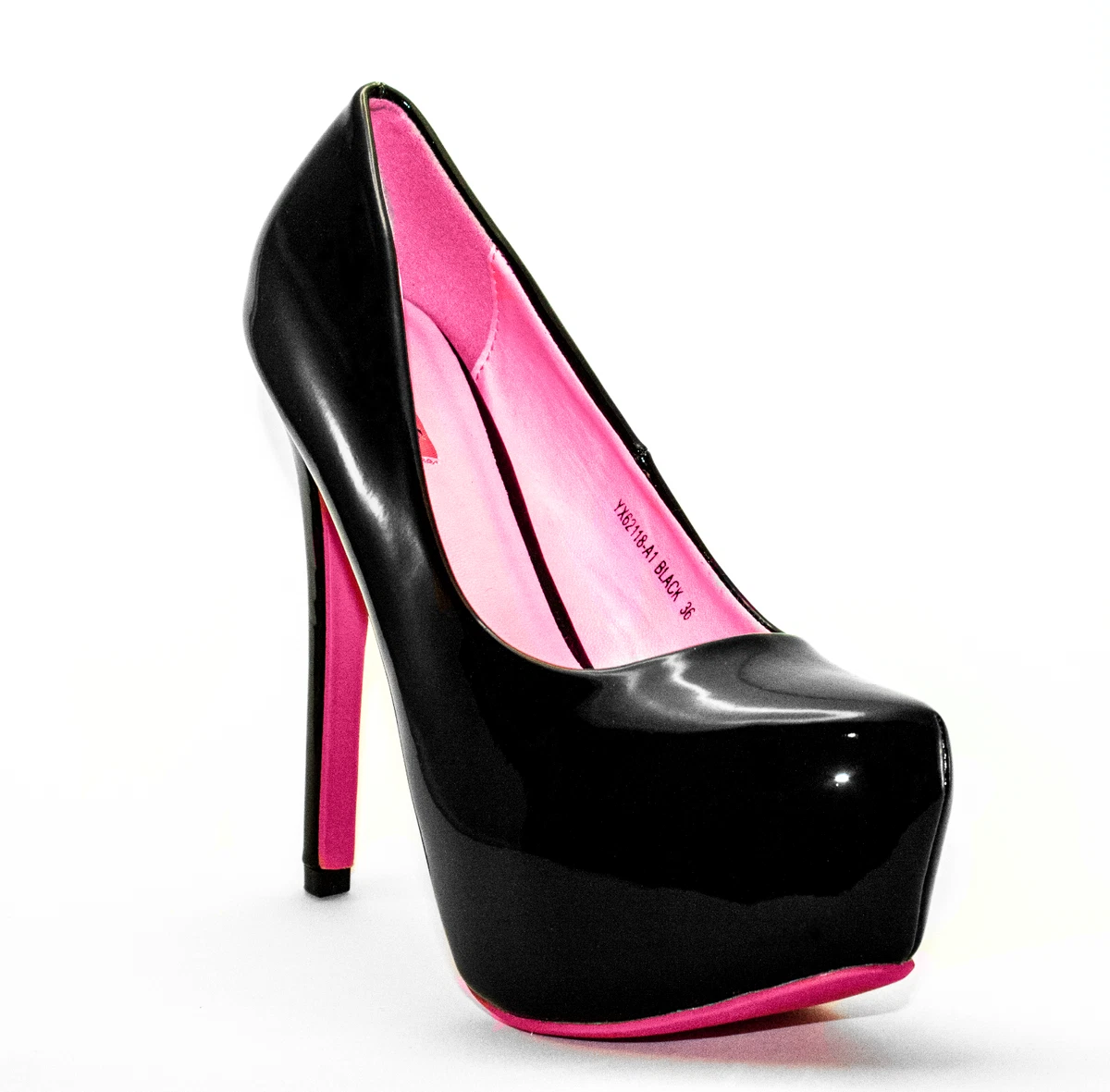 Pink sole sale shoes