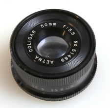 AETNA COLIGAR 50MM F3.5 ENLARGING LENS//DARKROOM EQUIPMENT