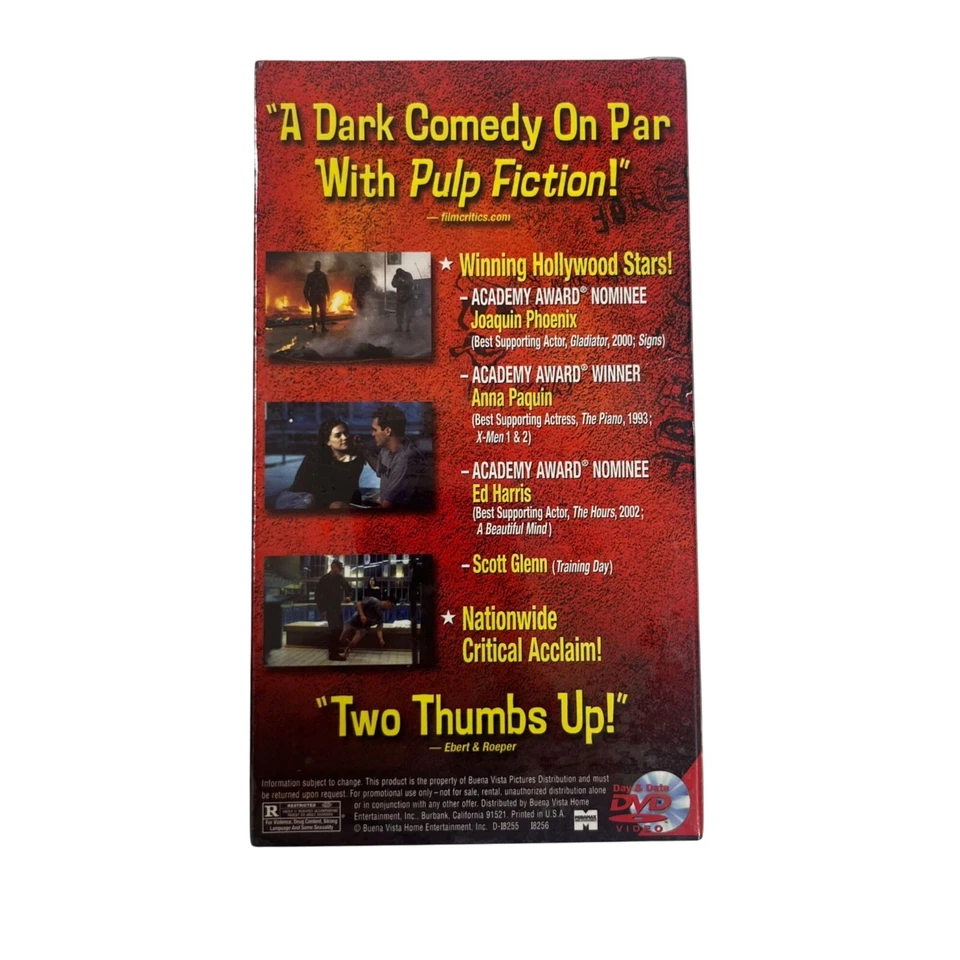 Buffalo Soldiers VHS Tape Dark Comedy Rated R Demo Screener New Foto 2 de 4