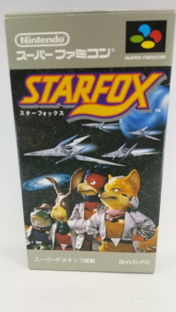 Star Fox Nintendo SNES Boxed With Manual Japan Import