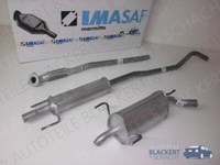 Imasaf Auspuffset Ab Kat für Opel Corsa C 1.2+1.2+Twinport+Kasten 2003-2006