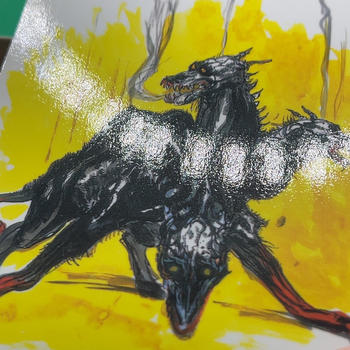 CERBERUS 314 FINAL FANTASY Art Museum Card 1st Edition Yoshitaka
