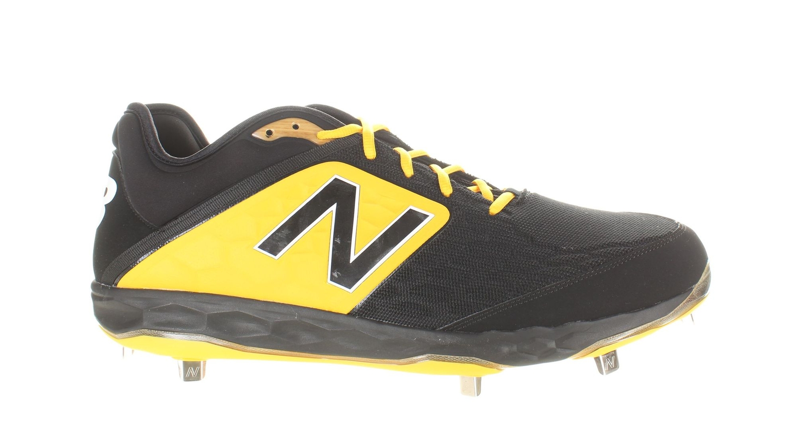 New Balance Mens L3000by4 Black Baseball Cleats Size 17 (2E) (5007364)