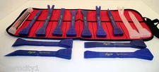BoJo Platinum 14 pc. Nylon/Plastic Composite Pry and Scraper Tool Set  w /Pouch