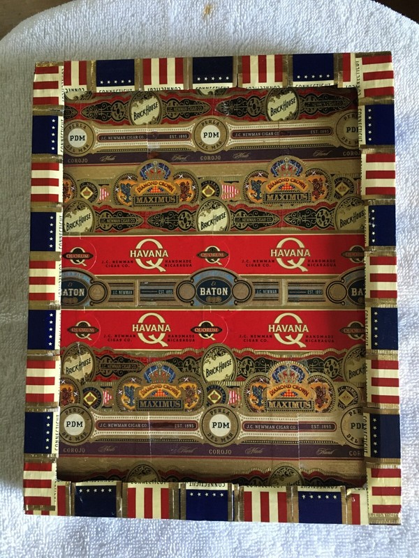 J C Newman Cigar custom cigar band art  - 3D look -CIGart by T - 7 1/4" x 9 1/4"