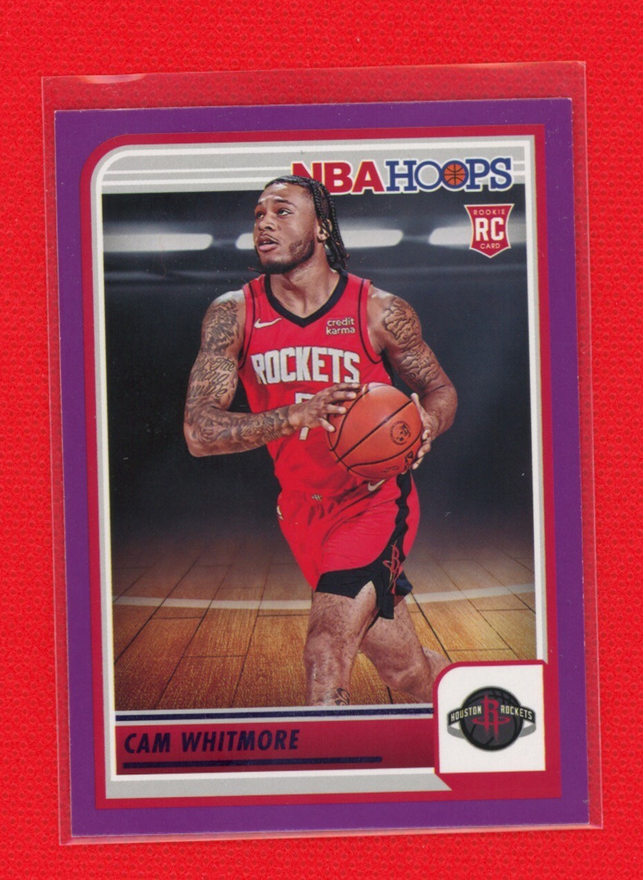 2023-24 Hoops Purple #265 Cam Whitmore