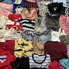 Summer Name Brand Top/Shirts Clothing Bundle Lot