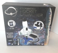 2022 Air Powered Rocket Launcher Complete In Box NASA Stickers