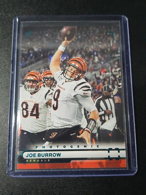 Joe Burrow - Chronicles Photogenic Football 2022 - Cincinnati Bengals - Teal