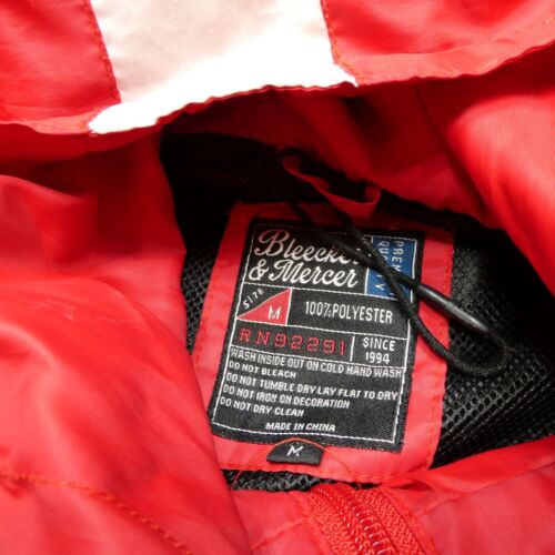 Veste Bleecker Mercer adulte moyen M1 sport automobile coupe-vent fermeture éclair complète capuche - Photo 3/11