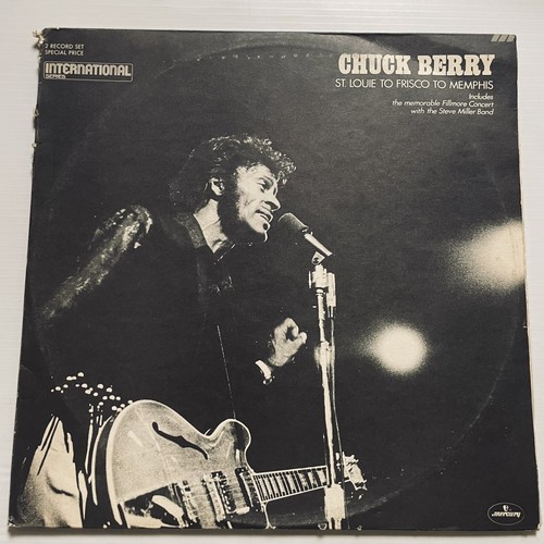 Chuck Berry St Louie To Frisco To Memphis Vinyl Record 2x 12” 33RPM Mercury 1973 - Picture 13 of 24