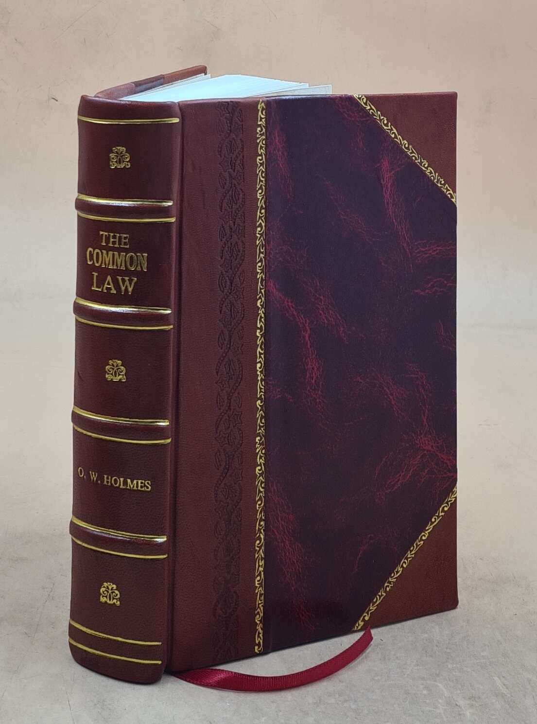 1881 The Common Law by Oliver Wendell Holmes Leather Bound Edition