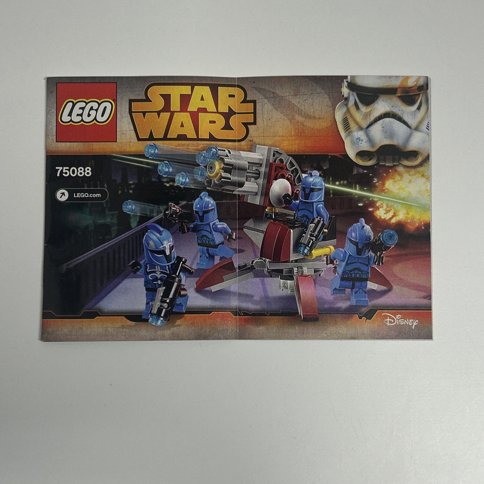 * INSTRUCTIONS ONLY * LEGO Star Wars: Senate Commando Troopers (75088) NO LEGO!