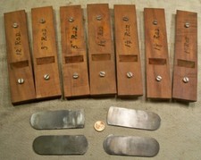 Set 7 Mahogany Patternmaker Plane Soles With ...