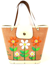 Enid Collins Of Texas Vintage Purse Bag - Les Fleurs