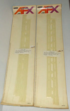 Vintage 1979 Aurora AFX HO Scale Slot Car Track Glow Guardrails Set of 4 x 2