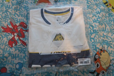 Palace Palamat Jersey White/Navy Blue Size Large Soccer