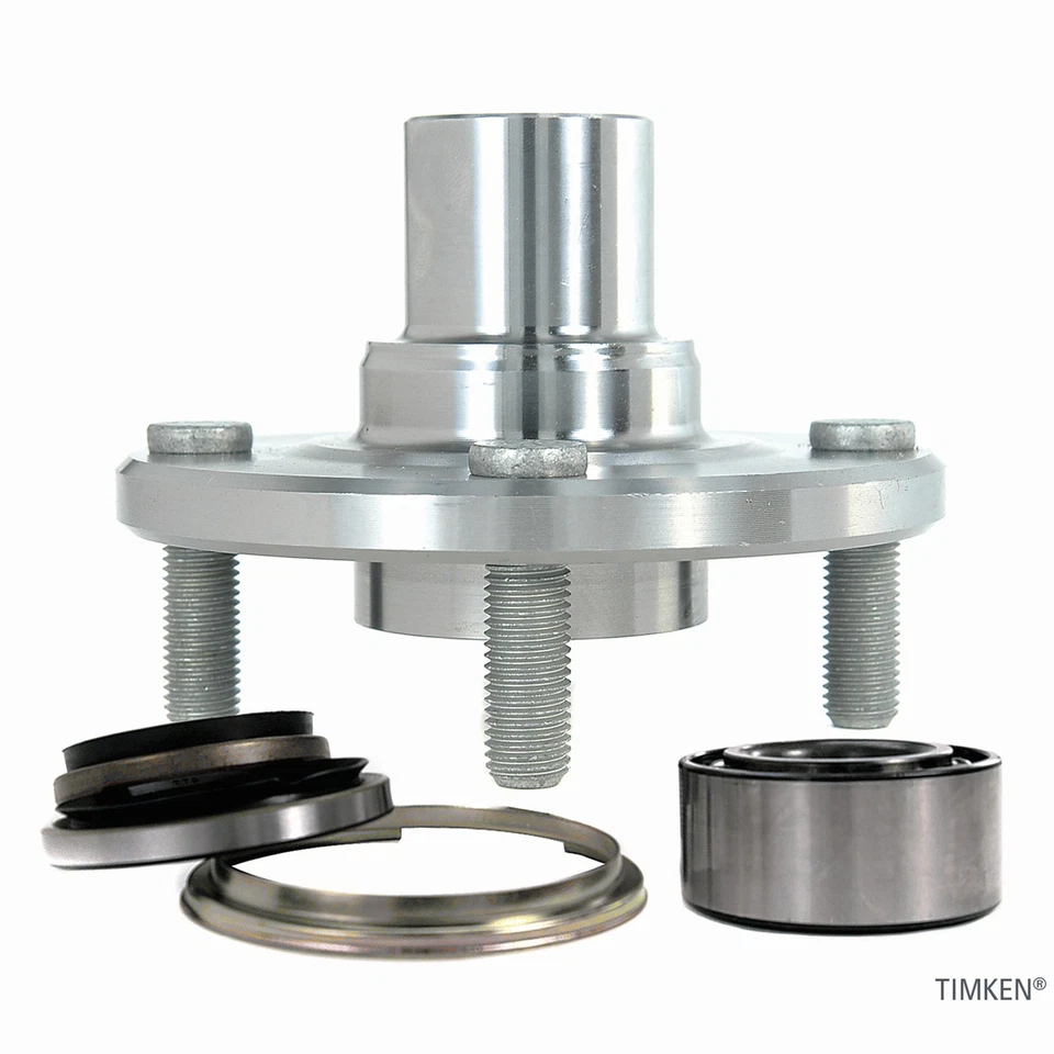 Conjunto de cojinete de rueda y buje delantero Timken para 1993-1997 Geo Prizm tracción delantera Foto 4 de 4