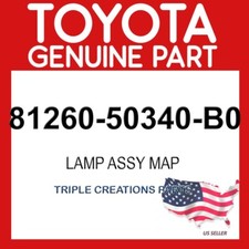Toyota Genuine 8126050340B0 Lamp Assy Map 81260-50340-B0 OEM